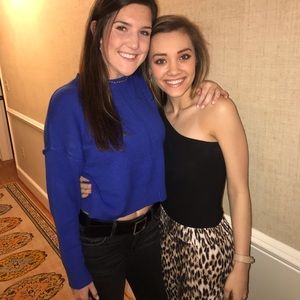 Copper penny flows pants